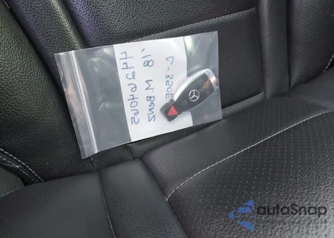 2018 Mercedes-Benz C 350E from USA, damaged, VIN 55SWF4HB2JU237709